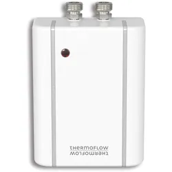 Klein-Durchlauferhitzer THERMOFLOW "Thermoflow Elex 5,5", weiß, B:13,4cm H:19cm T:6,3cm, Durchlauferhitzer