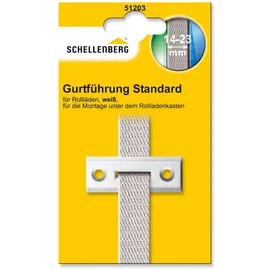 Schellenberg Gurtführung Standard Mini/Maxi 45 mm eckig Weiß