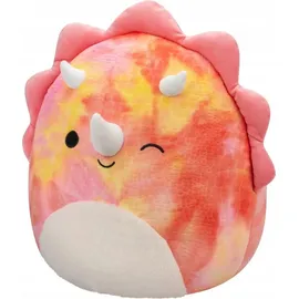 Jazwares Squishmallows SQCR05478 - Trinity der rosa Triceratops 40 cm, offizielles Jazwares Plüsch, superweiches Kuscheltier