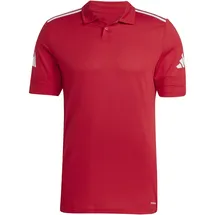 adidas Squadra 25 Baumwoll Poloshirt rot - Team Power red/white XXL
