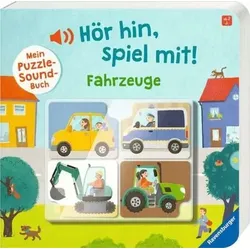 RAVENSBURGER 43992 Mein Puzzle-Soundbuch: Fahrzeuge