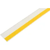 Schellenberg Kunststoff-Flachleiste, weiß, selbstklebend, 2,5 mm Stärke, 1,5 m Länge, Breite", 50 mm
