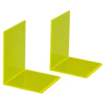 Maul Buchstütze Acryl Gelb 2 St.
