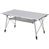 Outsunny Campingtisch Aluminium Silber
