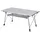 Outsunny Campingtisch Aluminium Silber
