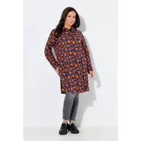 Ulla Popken Longbluse Herzen Schwarz 62/64