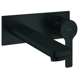 Grohe Lineare Waschtischarmatur Mattschwarz