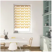 Lichtblick Rollo Klemmfix, ohne Bohren, blickdicht, Boho Zig Zag