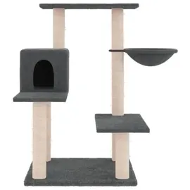 vidaXL Kratzbaum 82,5 cm grau