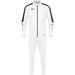 JAKO Herren Sportanzug Trainingsanzug Polyester, weiß, XXL