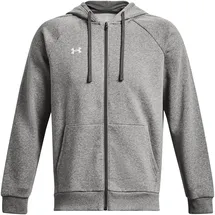 Under Armour Rival Fleece Kapuzenjacke Herren 025 castlerock light heather/white M