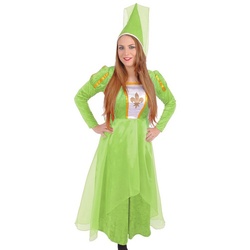 Das Kostümland Burgfräulein-Kostüm Burgfräulein Bella Kostüm für Damen - Grün 40