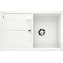 Blanco Metra 45 S weiß Einbau 780 x 500 mm Handbetätigung