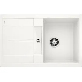 Blanco Metra 45 S weiß Einbau 780 x 500 mm Handbetätigung