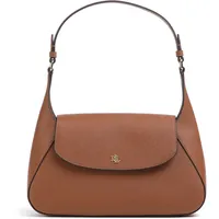 Ralph Lauren Schylar Medium Schultertasche Leder Brown