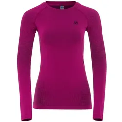 ODLO Damen Baselayer "Performance Warm Eco", festival fuchsia - black, L