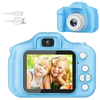 Jioson Spielzeug-Kameras Digitalkamera 1080P HD-Videospielzeugkamera Kinderkamera (für Kinder) blau