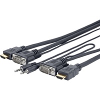 Vivolink Videokabel-Adapter VGA (D-Sub) HDMI Typ A (Standard) Weiß