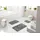 Batex Badematte Bolia Grau 70 x 120 cm