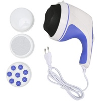 Elektrische Anti Cellulite Gerät, Elektrische Massagegeräte Cellulite, Schlankheitsmassage Anti Cellulite Infrarot Vibration Elektrische Fettverbrennungsmaschine Mit 3 Stück Massage Kopf