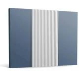 Orac 3D Wandpaneel Orac Decor WX210-2600 Weiß 2 St. 260 x 1,3 x 25,5 cm