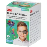 3M Healthcare Germany GmbH Opticlude 3M Silicone Boys maxi 5.7x8 cm 2739PB