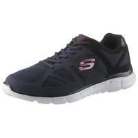 Skechers Verse Sneaker mit Memory Foam-Ausstattung, Freizeitschuh, Halbschuh, Schnürschuh blau 42