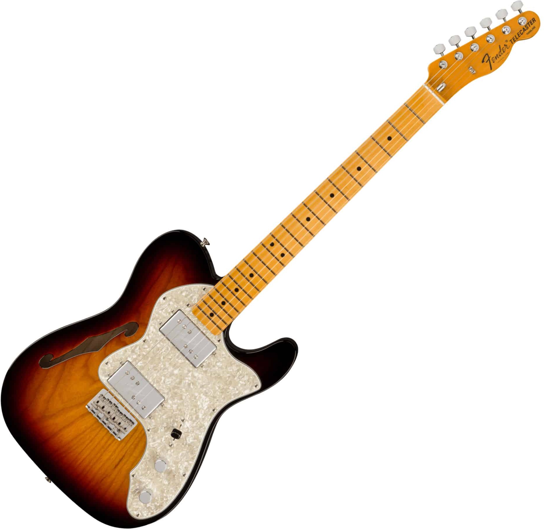 Fender American Vintage II 1972 Telecaster Thinline 3-Color Sunburst