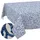 ANRO Tischdecke abwaschbar 120 x 140 cm Blau