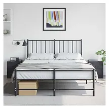 vidaXL Nachtschrank 2 Stk. 34,5 x 39 x 44 cm Schwarz