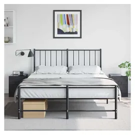 vidaXL Nachtschrank 2 Stk. 34,5 x 39 x 44 cm Schwarz