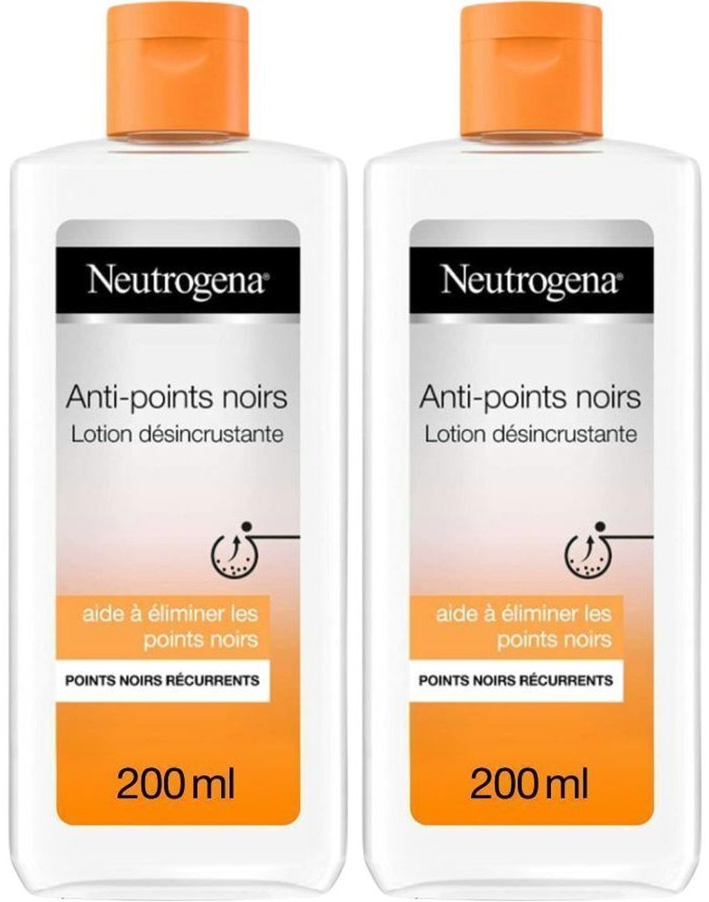 Neutrogena® Anti-points noirs : lotion désincrustante 2x200 ml lotion(s)