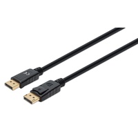 Manhattan DisplayPort Anschlusskabel DisplayPort Stecker, DisplayPort Stecker 1m Schwarz