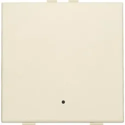 Niko Züblin 100-52201 Einfach Taster mit LED und Komfort Sensoren für Niko Home Control, cream 10052201