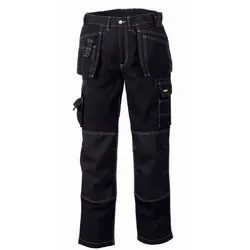 Handwerker Bundhose "PANAMA" Canvas - 46 - schwarz