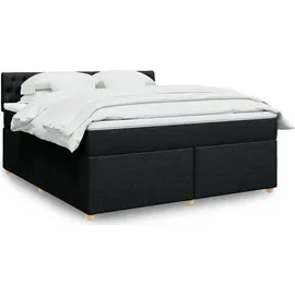 vidaXL Boxspringbett 180 x 200 cm Schwarz