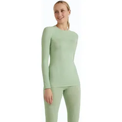 Falke Damen Langarmshirt Wool-tech quiet green (7378) (7378) XL