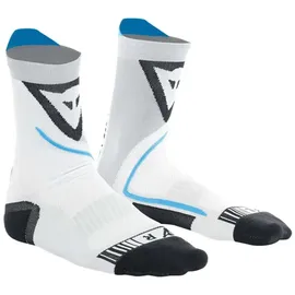 Dainese Dry Mid Socken 3 Paar Schwarz/Blau 36-38