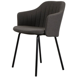 Choice Sessel Schale inkl. Polsterung/Sitzbezug 42x59x53 cm 4Fuss schwarz