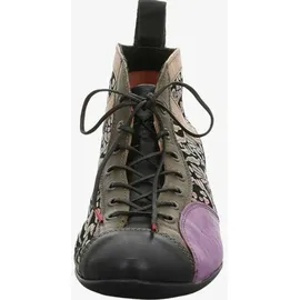 THINK! Damen GUAD2 chromfrei gegerbte Leder Stiefelette 3-000618, MULTICOLOUR/KOMBI 9130, 42