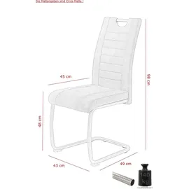 Hela Tische, 2er Set Esszimmerstuhl Ulla, S