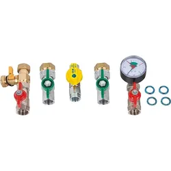 Hydraulik-Anschluss-Set für Gas-Brennwertgeräte ITACA Typ KC Ausführung Durchgang