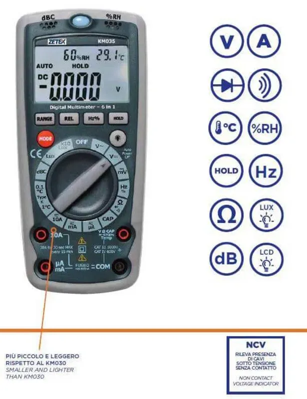 ZECA Digitales Multimeter