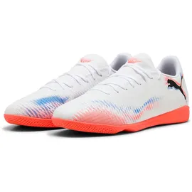 Puma Future 8 Play IT Fußballschuhe, 01 - PUMA white/PUMA black/glowing Red 42.5