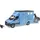 Bruder 02674 - MB Sprinter Tiertransporter mit Pferd blau 1:16