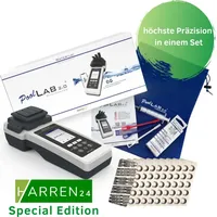 Harren24 Elektronischer Wassertester, PoolLAB 2.0 Photometer Set inkl. 170