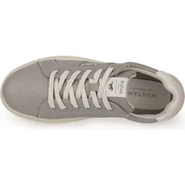 Mustang Plateau Sneaker Damen Silber 38
