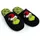 UNITED LABELS Grinch Hausschuhe für Damen und Herren, Schwarz, 38-39 Unisex Pantoffeln Winter, Puschen Schlappen Slipper