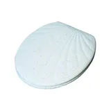 WC Sitz Klobrille Muschelform Farbe Granit, Duroplast