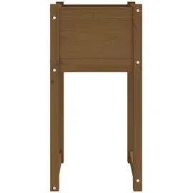 vidaXL Pflanzkübel 40 x 40 x 81 cm Honigbraun